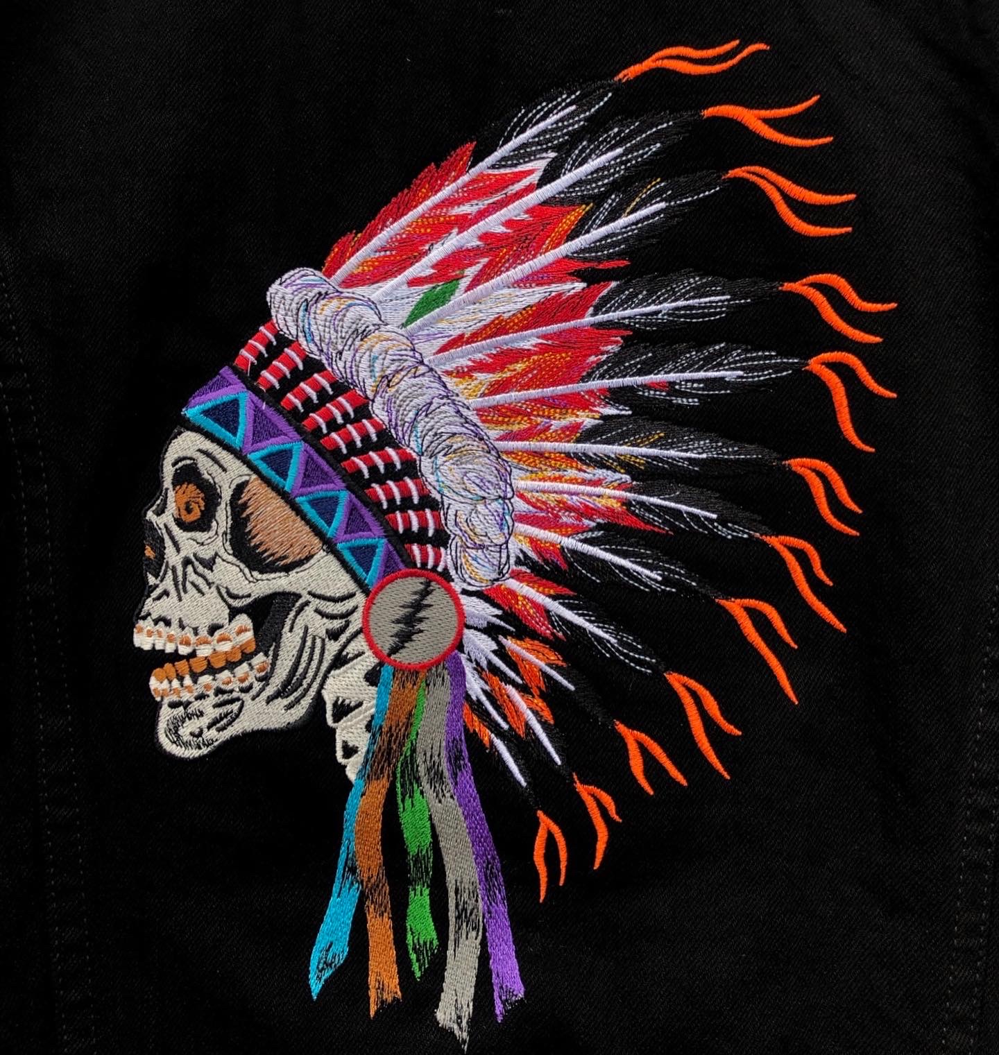 トップス L.G.B. DEAD OR ALIVE skull feather Tee L.G.B. DEAD OR