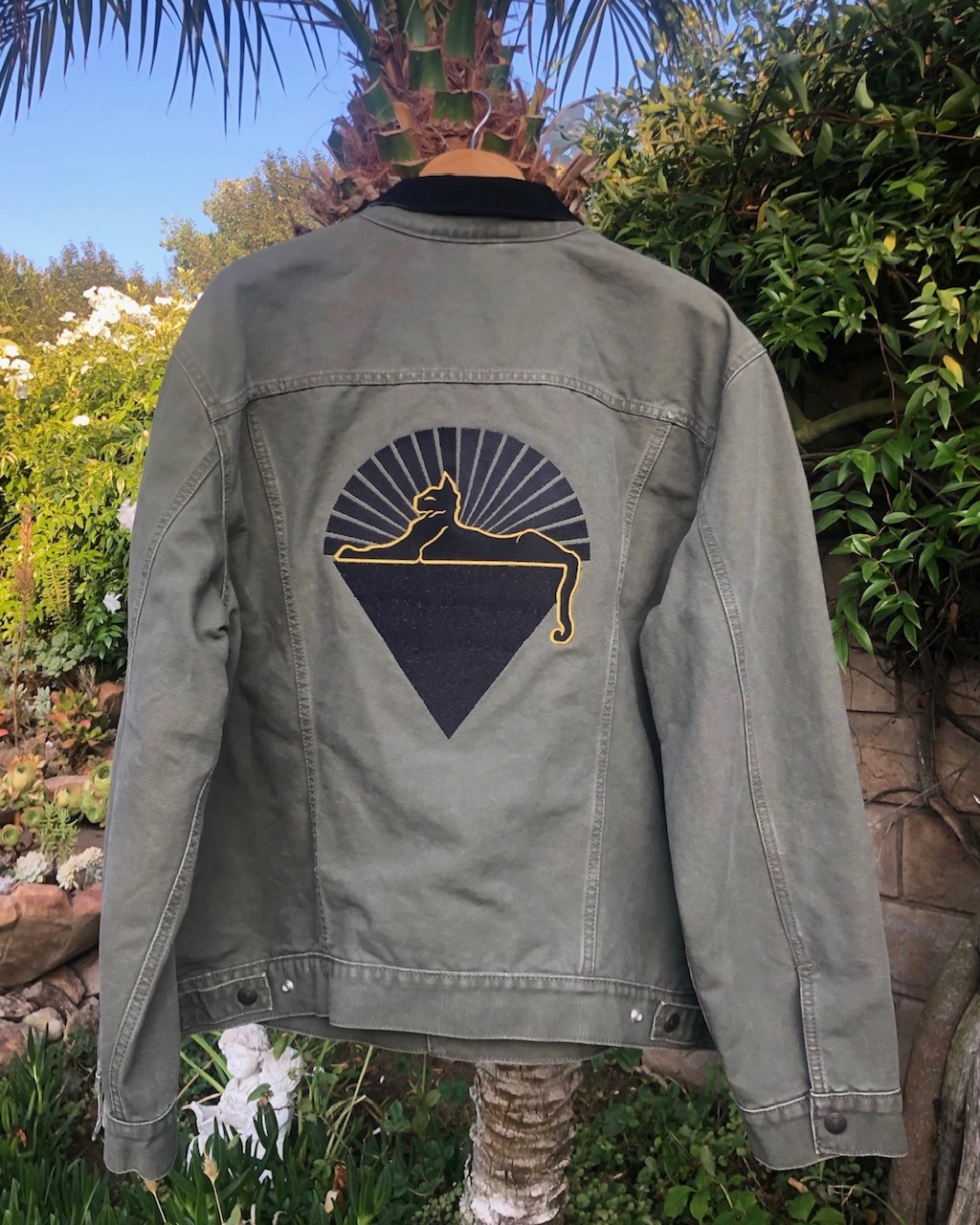 blanket lined canvas jacket
